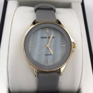 Anne Klein Genuine Diamond Collection Watch